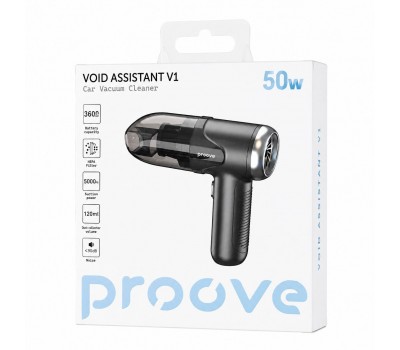Автомобильный пылесос Proove Void Assistant V1 50 Вт 5000 Па 3600 мА·ч