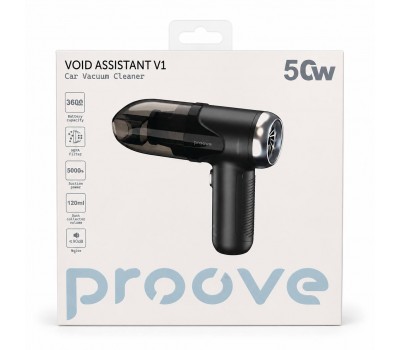 Автомобільний пилосос Proove Void Assistant V1 50 Вт 5000 Па 3600 мА·год