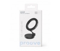 Магнитный автомобильный держатель Proove Hoop Stick-on Car Mount, черный Магнитный автомобильный держатель Proove Hoop Stick-on Car Mount, черный