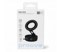 Магнитный автомобильный держатель Proove Mag Max Suction Type Universal Mount, черный Магнитный автомобильный держатель Proove Mag Max Suction Type Universal Mount, черный