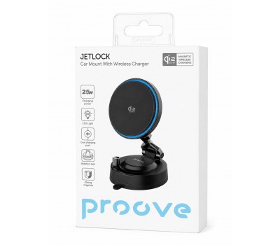 Магнитный держатель Proove Jetlock Qi2.2 25W для смартфона