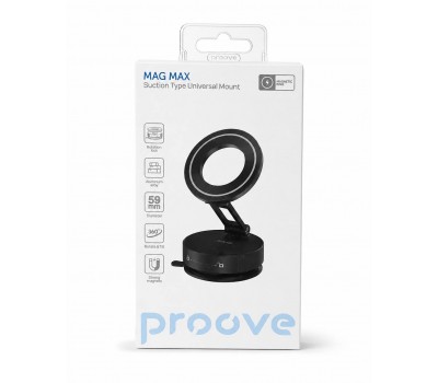 Магнитный держатель для телефона Proove Mag Max Suction Type Universal Mount