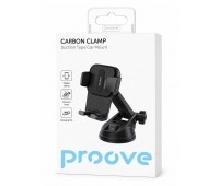 Автомобильный держатель для телефона Proove Carbon Clamp Suction Type Car Mount Автомобильный держатель для телефона Proove Carbon Clamp Suction Type Car Mount