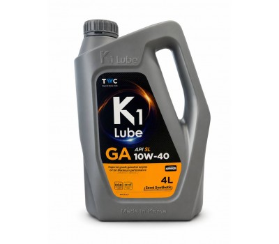 Моторна олія K1 Lube GA 10W-40 API SL/CF напівсинтетична, 4 л