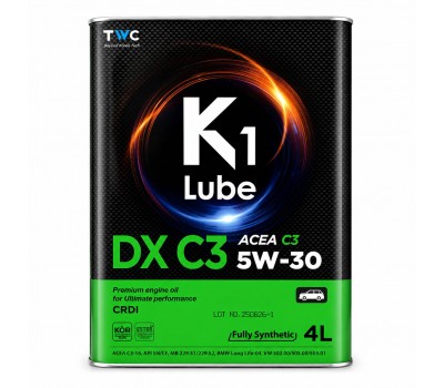 Моторна олія K1 Lube DX C3 5W-30 синтетична ,4 л.