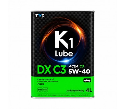 Моторна олива K1 Lube DX C3 5W-40 синтетична, 4 л