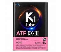 Трансмісійна олива K1 Lube ATF DX-III Dexron III синтетична, 4 л Трансмісійна олива K1 Lube ATF DX-III Dexron III синтетична, 4 л