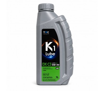 Моторна олива K1 Lube DX C3 5W-30 ACEA C3 Fully Synthetic 1 л