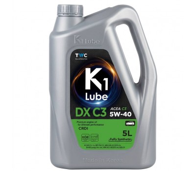 Моторна олива K1 Lube DX C3 5W-40 ACEA C3 Fully Synthetic 5 л Моторна олива K1 Lube DX C3 5W-40 ACEA C3 Fully Synthetic 5 л
