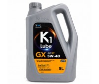 Моторное масло K1 Lube GX 5W-40 API SP Fully Synthetic 5 л, Корея