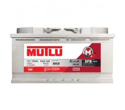 Аккумулятор Mutlu 100Ah, SAE 900, R, Asia, SFB Series3