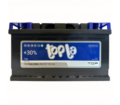 Аккумулятор TopLa Top 6CT 85Ah 800A