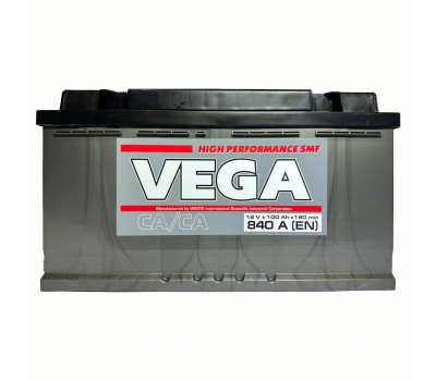 Аккумулятор Vega 100Ah 840A R+ Standart