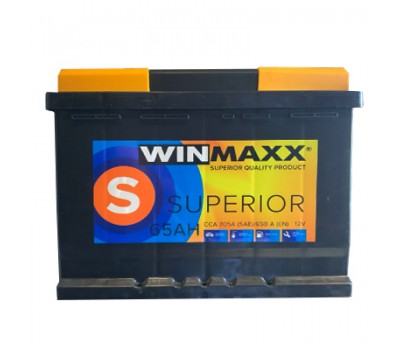 Аккумулятор WINMAXX 65Ач 650А SUPERIOR (L2)