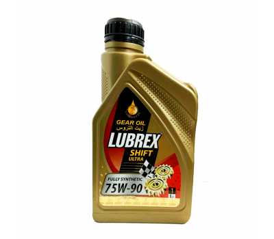 lubrex 75w 90 масло 1l shift ultra