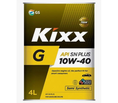 Моторное масло KIXX G PLUS SN/CF API SL 10W40 4 л