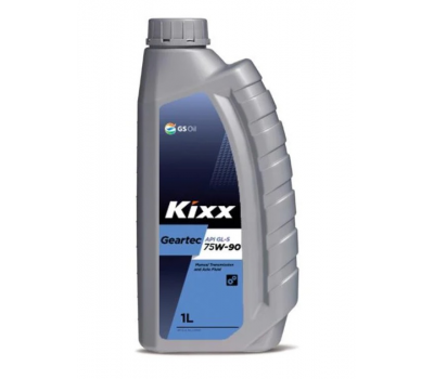 Трансмиссионное масло KIXX Geartec GL5 75W90 1 л