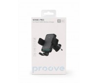 Автомобильный держатель для телефона с беспроводной зарядкой Proove Sonic Pro 15W Автомобильный держатель для телефона с беспроводной зарядкой Proove Sonic Pro 15W