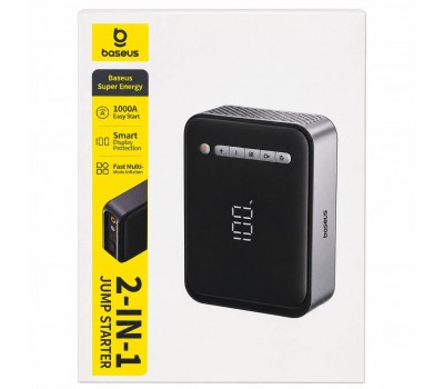 Пусковое устройство Baseus Super Energy 2-in-1 Jump Starter 1000A с компрессором