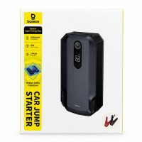 Пусковое устройство Baseus Super Energy Max 20000 mAh 30W для автомобиля, Jump Starter, Power Bank, LED-фонарь, черное