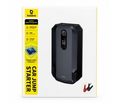 Автомобильное пусковое устройство Baseus Super Energy Max 20000 mAh 30W