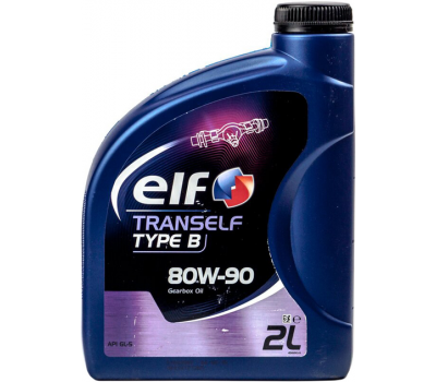Трансмиссионное масло Elf Tranself Type B 80W-90 2 л