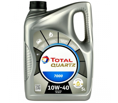 Масло моторное полусинтетическое Total Quartz 7000 10W-40 5л.