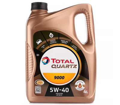 Масло моторное синтетическое Total Quartz 9000 5W-40 4л. 148597