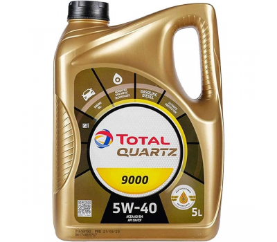 Масло моторное синтетическое Total Quartz 9000 5W-40 5л.