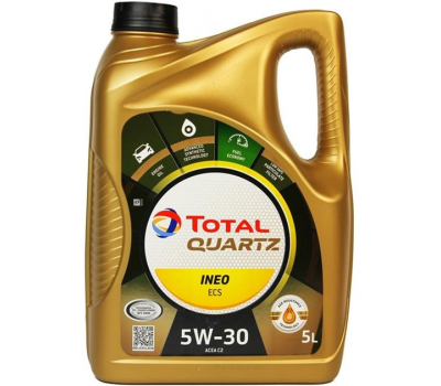 Моторное масло синтетическое Total QUARTZ INEO ECS 5W-30 5 л