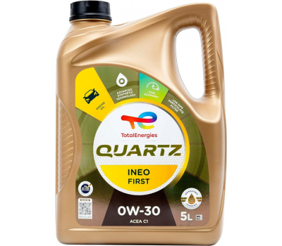 Моторное масло синтетическое Total QUARTZ INEO FIRST 0W-30 5 л